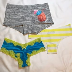 NWT* Victoria’s Secret! PINK! Charlotte Russe! Mixed Panties bundle!